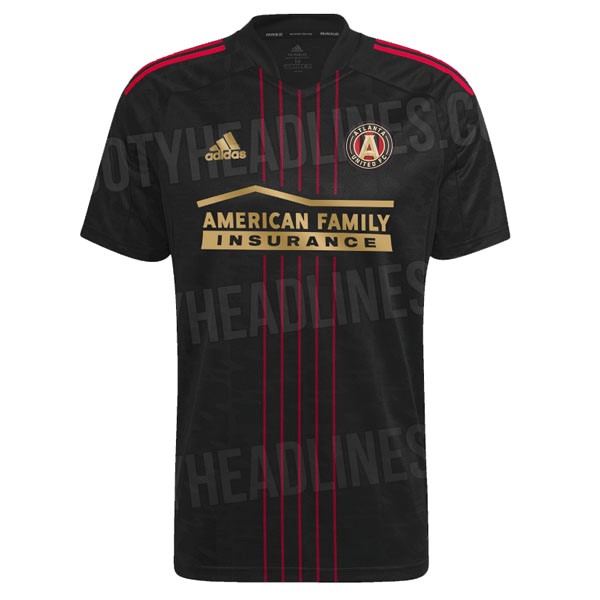 Thailande Maillot Football Atlanta United Domicile 2021-22 Noir